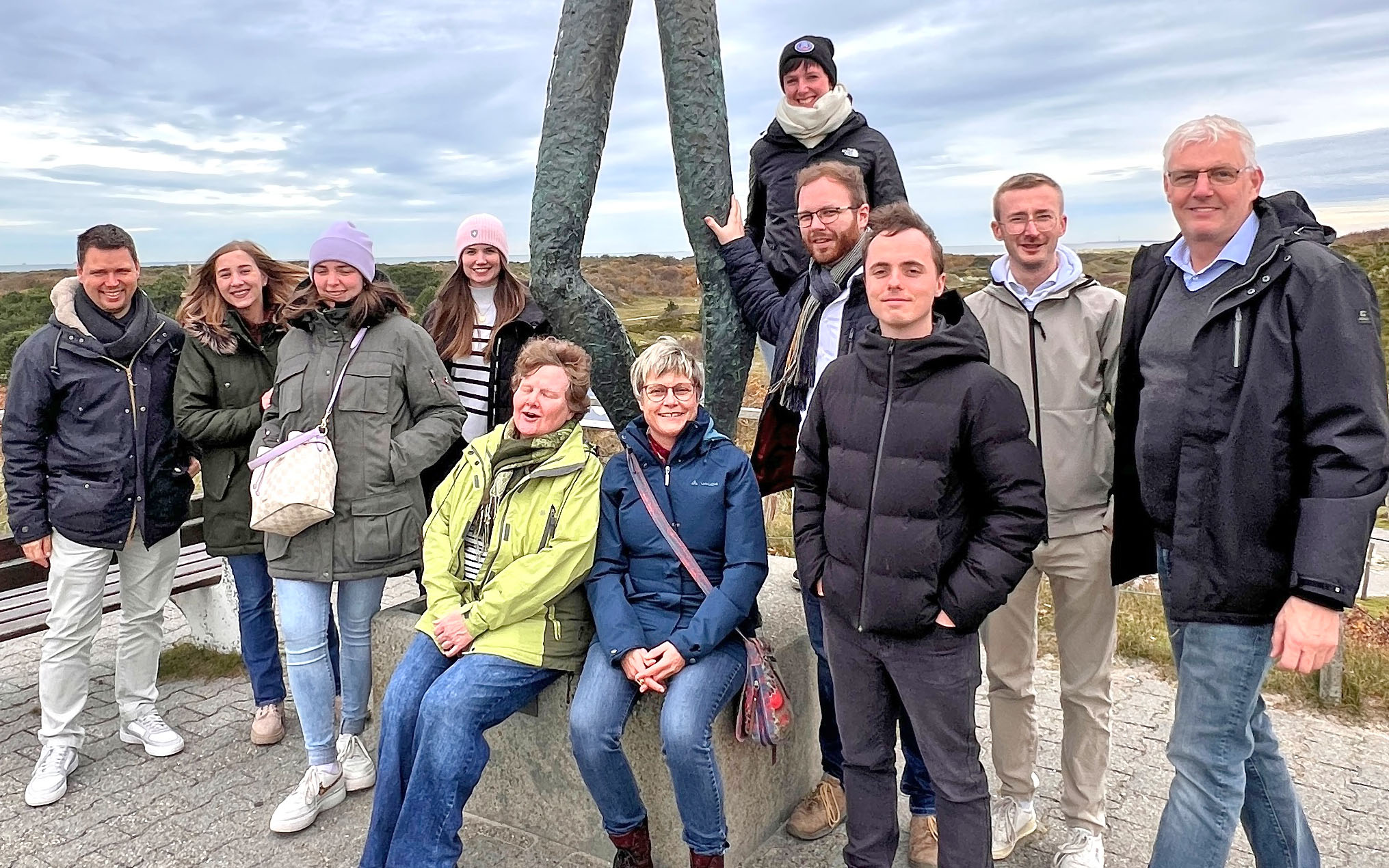 Studierende der Hotelfachschule Emden zu Gast auf Spiekeroog